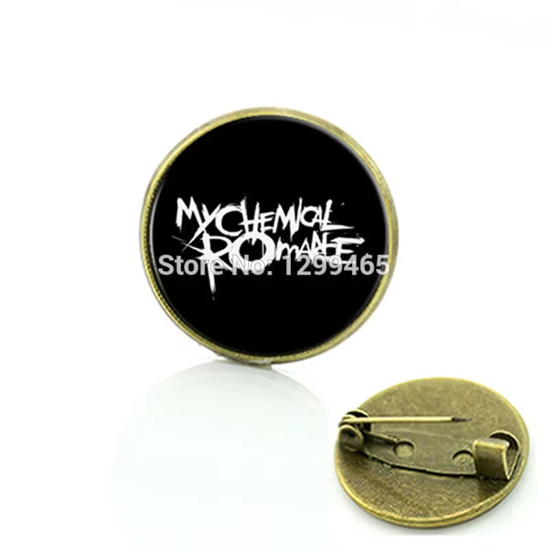 2021 Fashion Badge Jewelry Rock Band My Chemical Romance Brooch Music Band Pins Gift for Men and Women C465