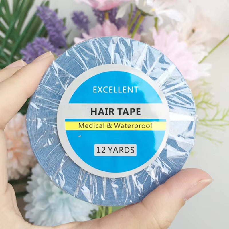 Tape Extensions Glue 3 Yards Roll Tape in Hair Extensions Professional Pliers Electric Tape Remover Salon DIY Re-Tape Must Buy